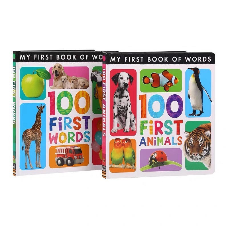 My First Book of Words: 100 First Animals / 100 First Words