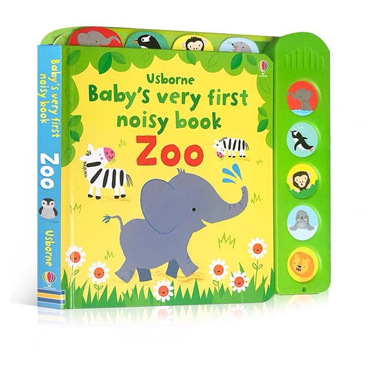 Usborne - Baby’s Very First Noisy Book - Zoo (Sound Book)