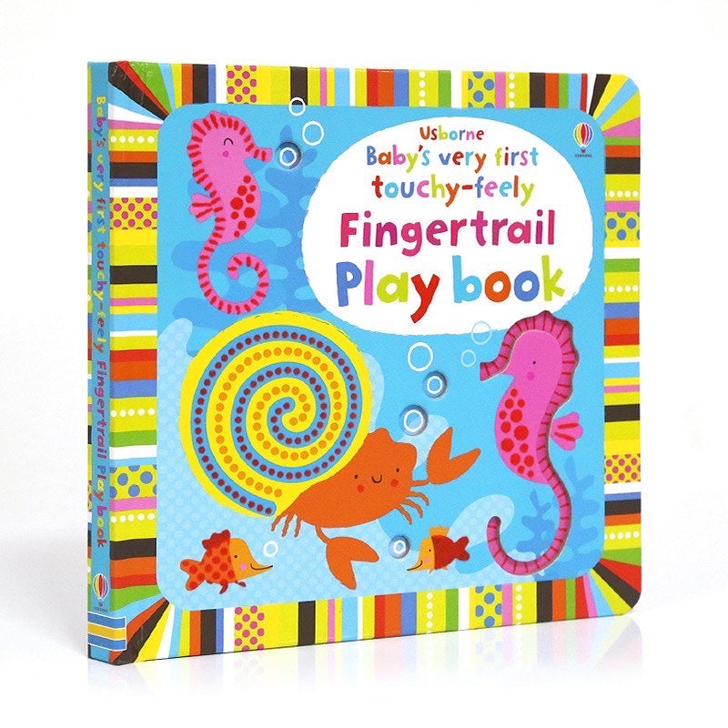 Usborne - Baby's Very First Touchy-Feely: Fingertrail Play Book