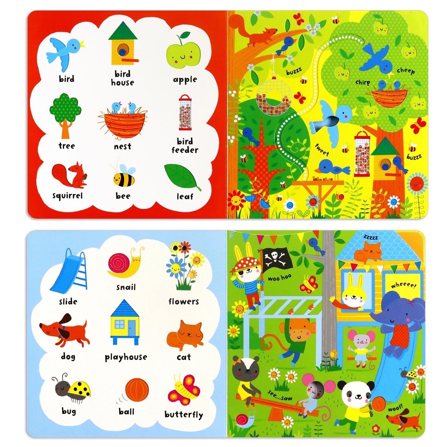 Usborne - Baby's Very First Playbook: Garden Words