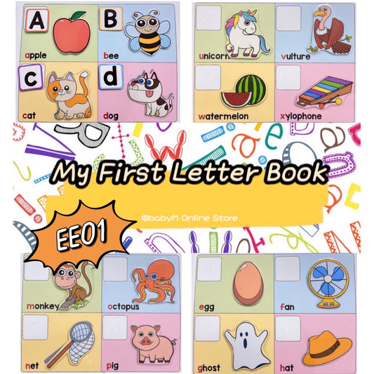 EE01 字母表安靜書 My Alphabet Book