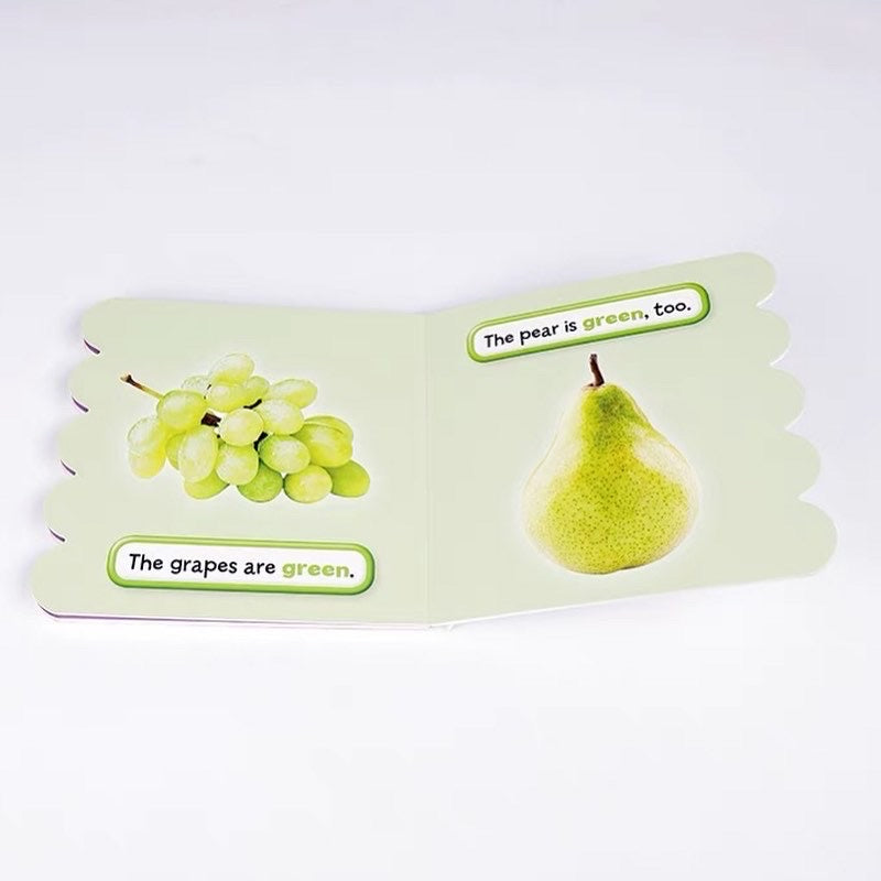 Rookie Toddler: Red Apple Green Pear - A Book Of Colors