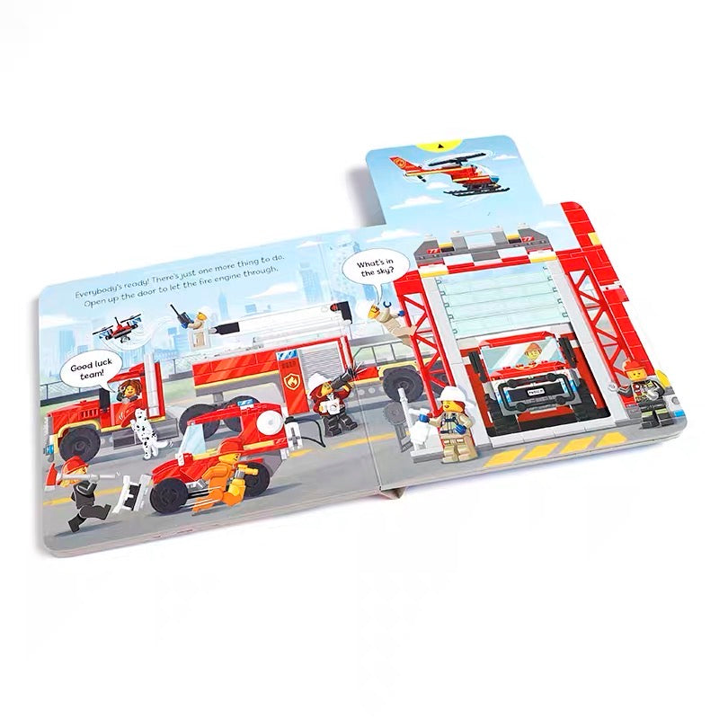 Lego City - Fire Station / Building Site