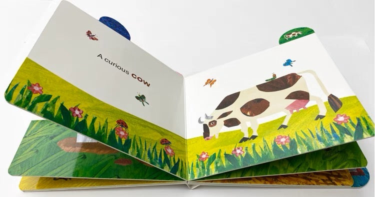 A Day on the Farm with The Very Hungry Caterpillar: A Tabbed Board Book