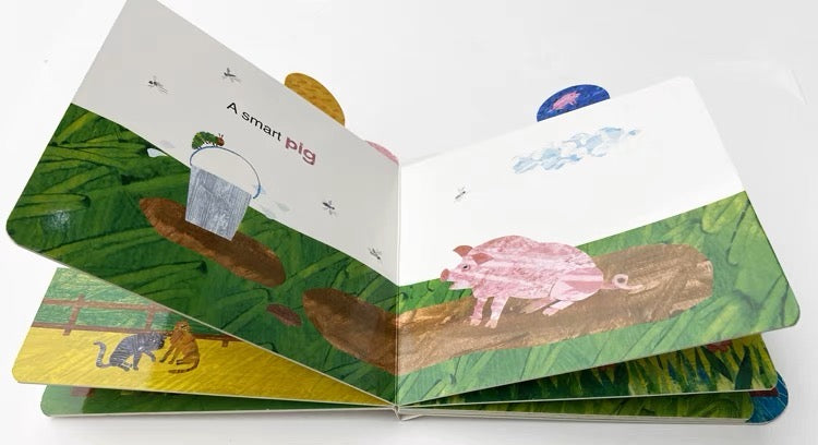 A Day on the Farm with The Very Hungry Caterpillar: A Tabbed Board Book