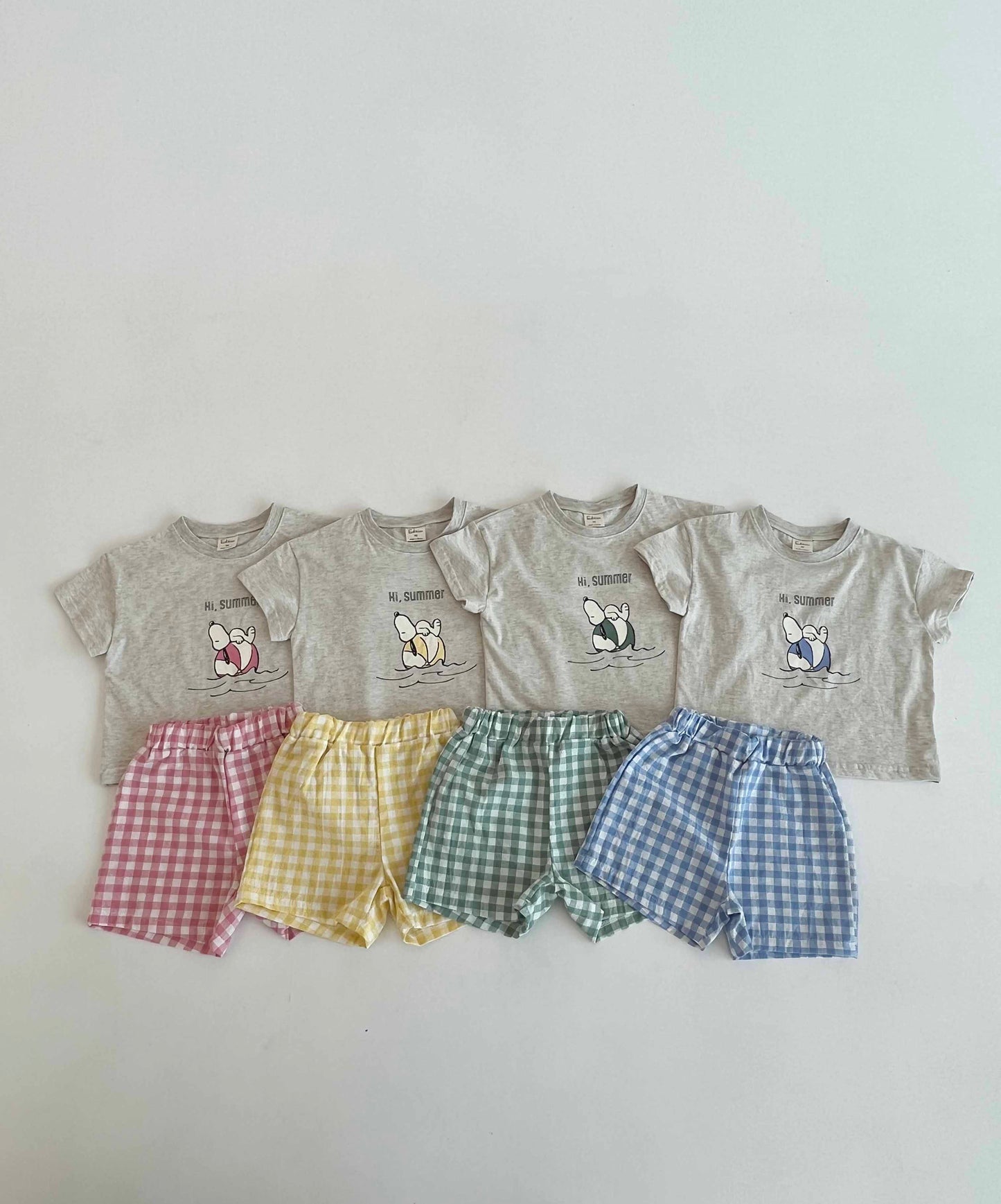 SNOOPY SUMMER TEE SET