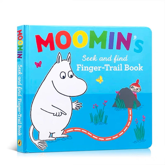 Moomin's Seek and Find: Finger-Trail Book