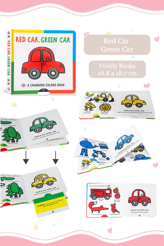 (現貨) Red Car, Green Car By Roger Priddy