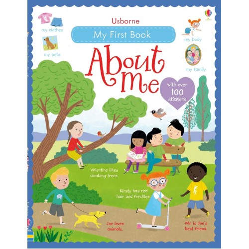 Usborne About Me Sticker Book（關於我的）